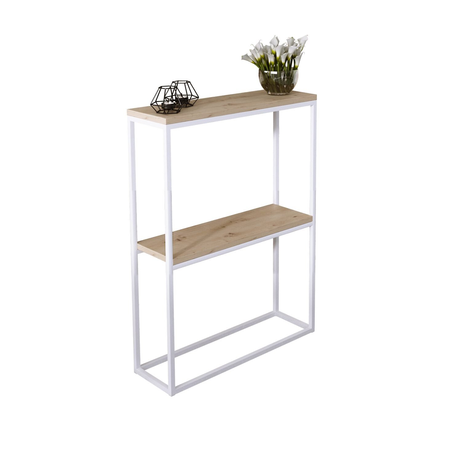MASON console, white/Artisan ADRK