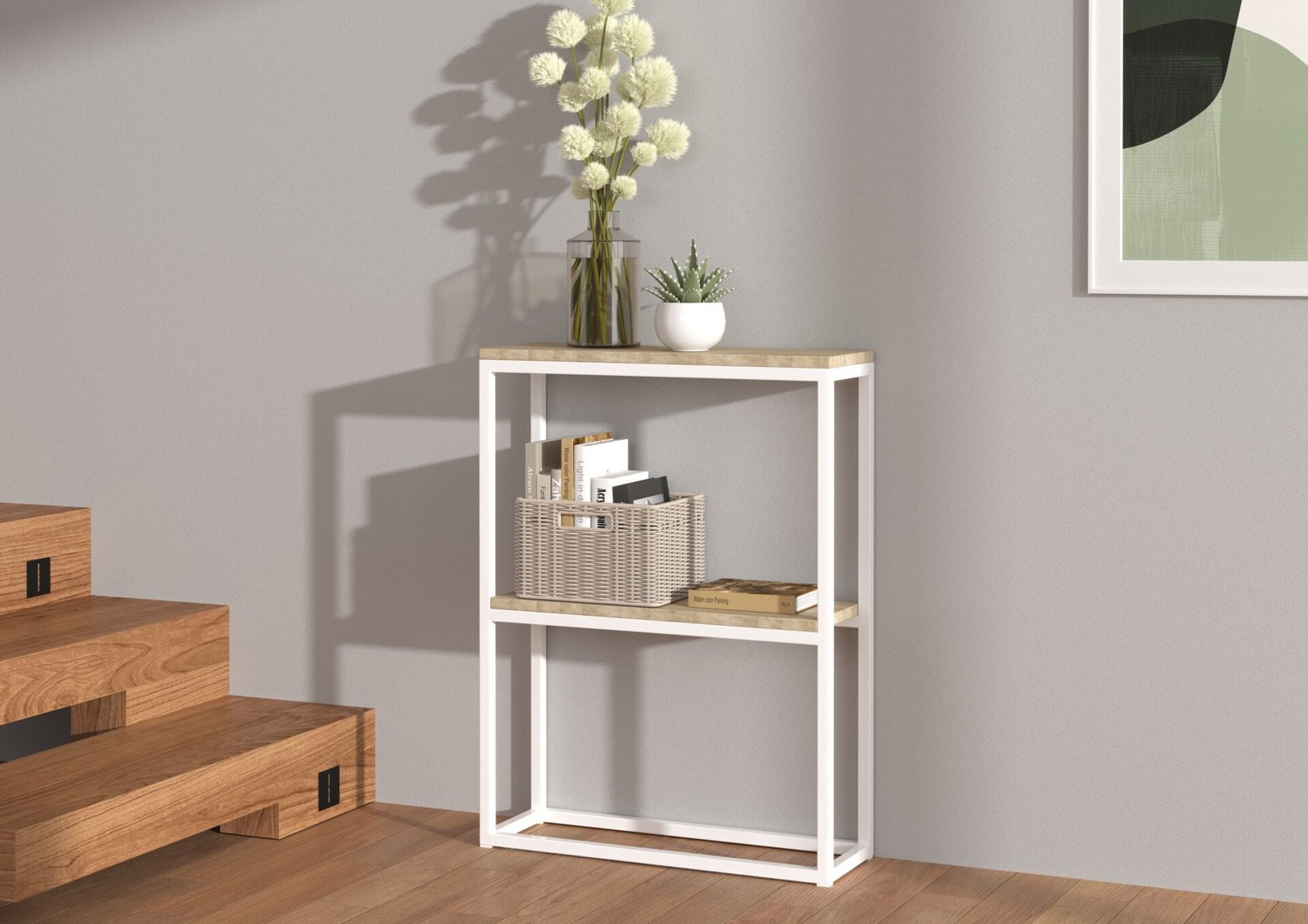 MASON console, white/Sonoma ADRK - Image 2