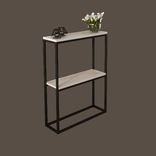 MASON console, black/Sonoma ADRK