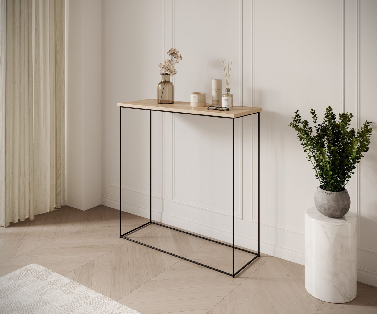 Milano console, black/Sonoma ADRK - Image 2