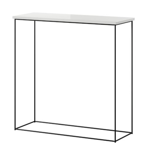 Milano console black and white glossy ADRK