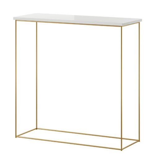 Milano console gold/white glossy ADRK