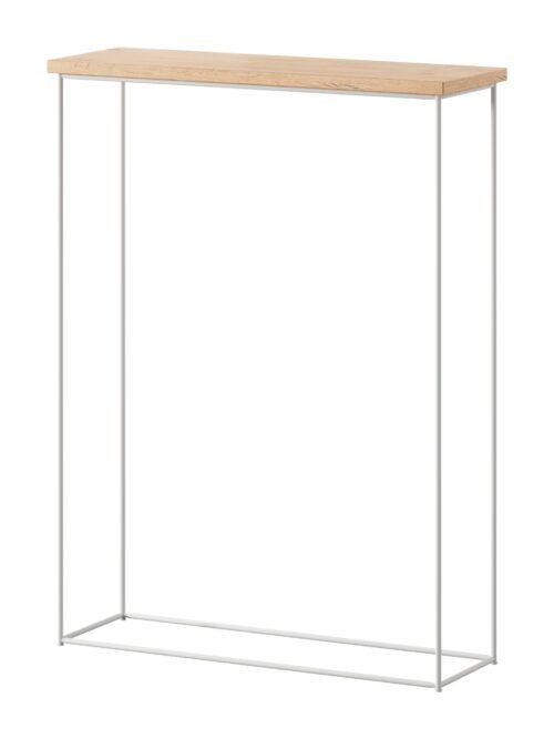 Sili console table white/oak Lancelot ADRK
