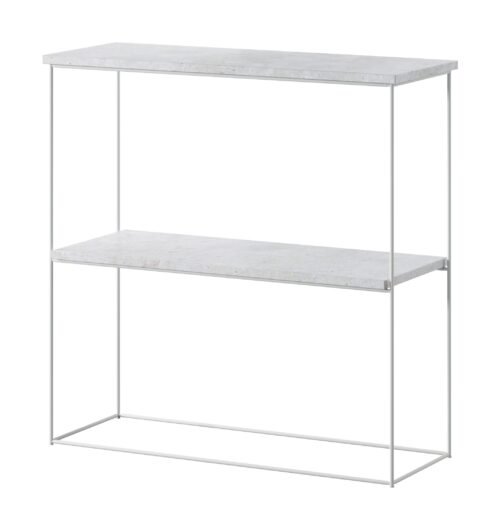 Toni console, white/concrete, ADRK