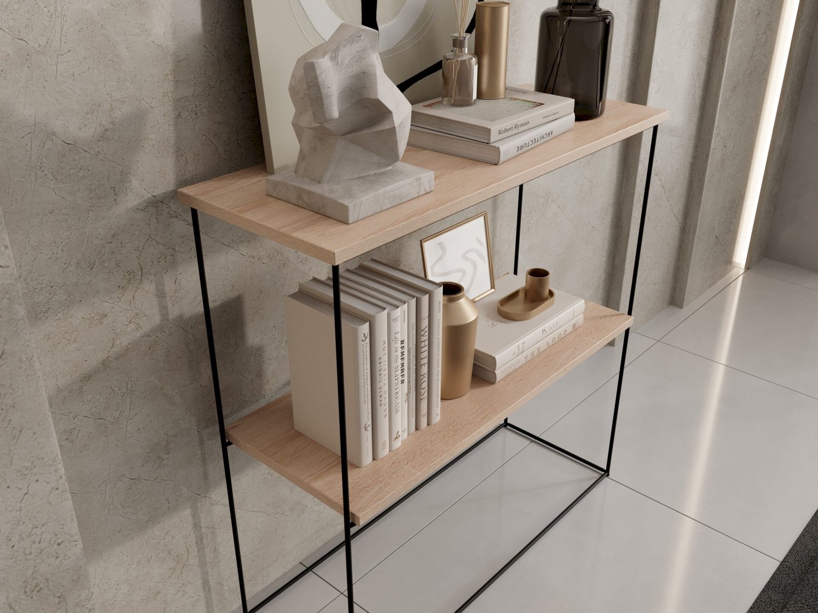 Toni Console Black/Sonoma ADRK - Image 3