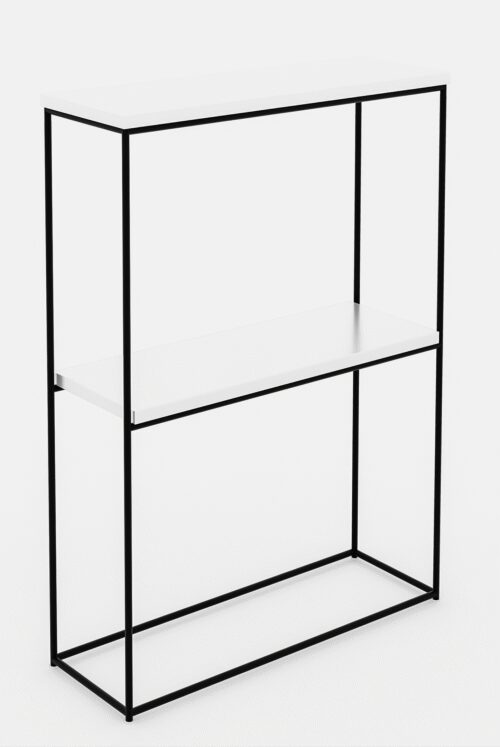 Bicycle console black/white glossy ADRK