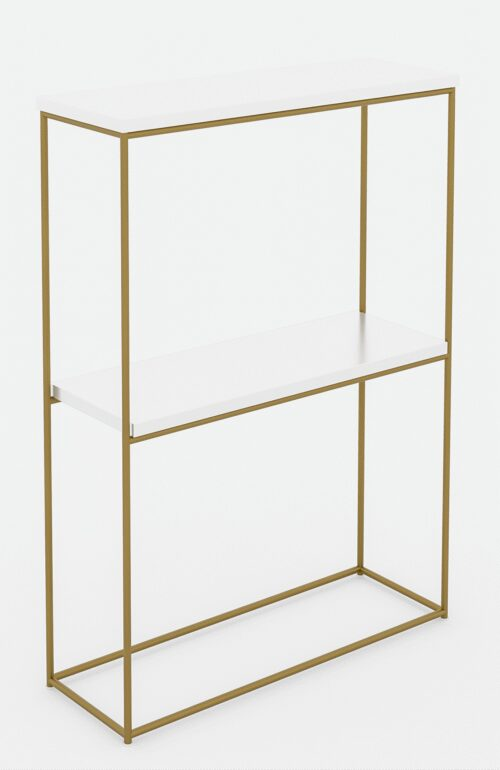 Bicycle console gold/glossy white, ADRK