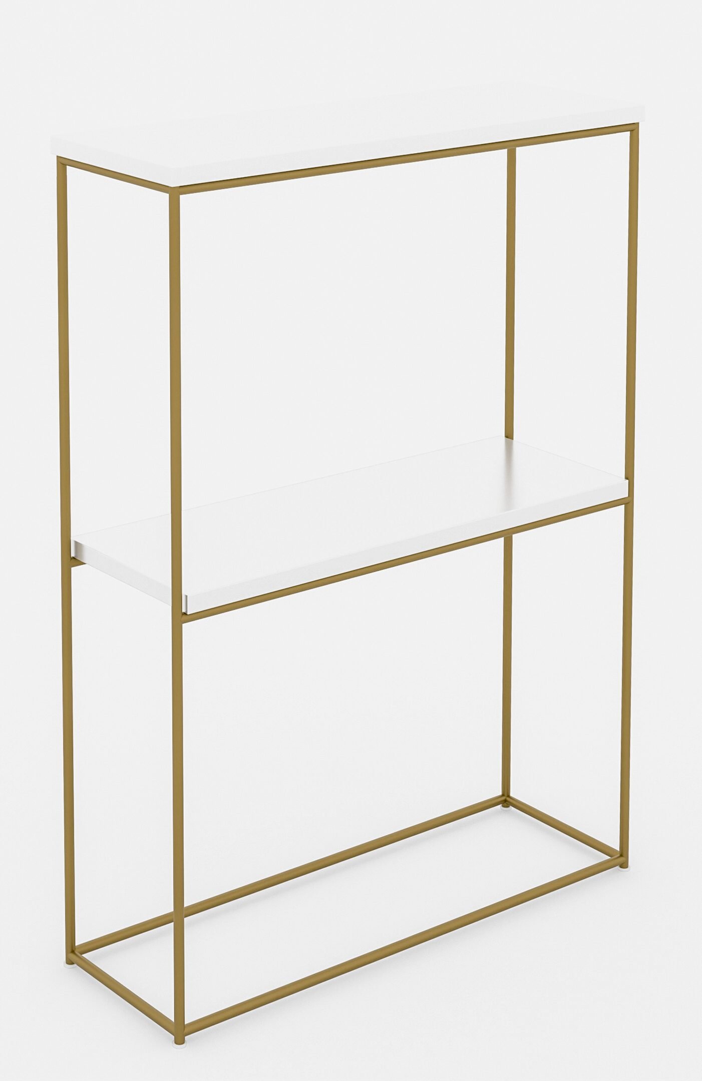 Bicycle console gold/glossy white, ADRK