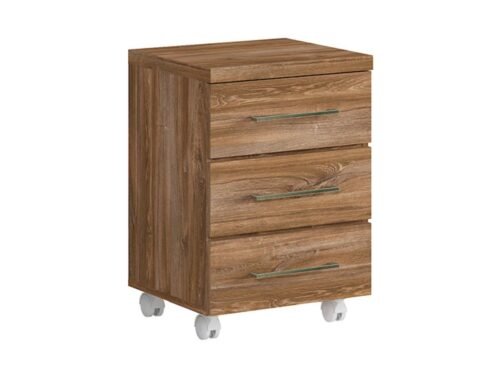 GENT cabinet with 3 drawers 42 cm, Stirling oak