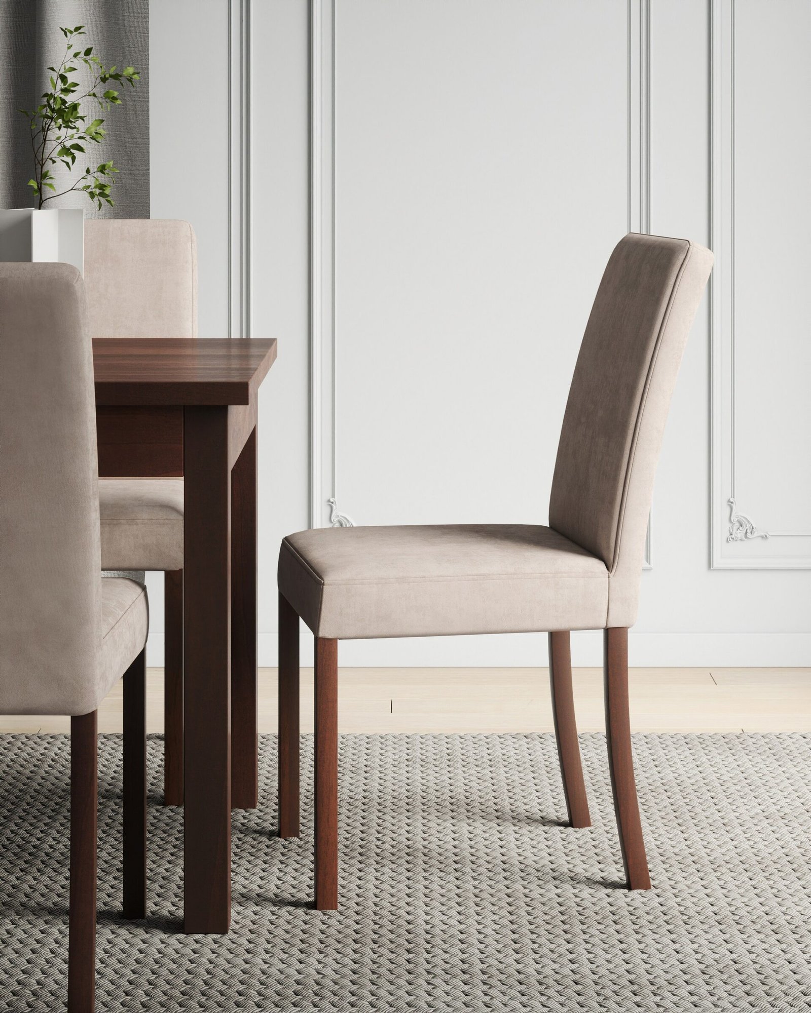 RODOS 81 Chair Dark Walnut ADRK - Image 2