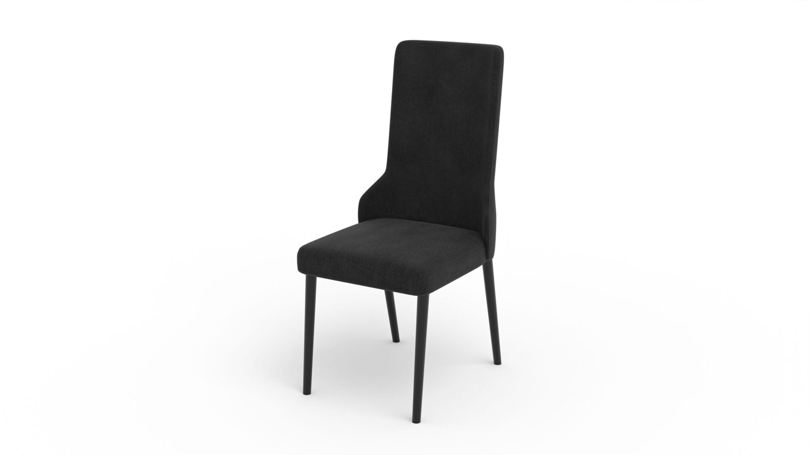RODOS 83 Upholstered chair Black ADRK - Image 4