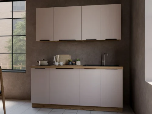 Kitchen set 180 cm Solea cashmere, kitchen 180 cm