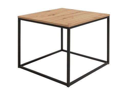 AROZ loft coffee table, 69 cm, artistic oak/black