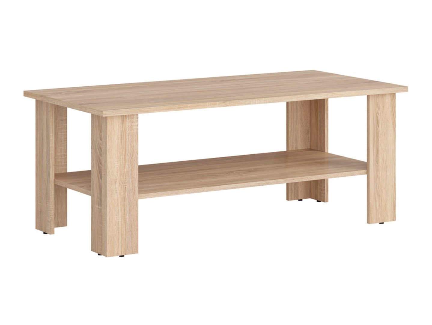 NEPO PLUS coffee table, 115 cm, Sonoma oak