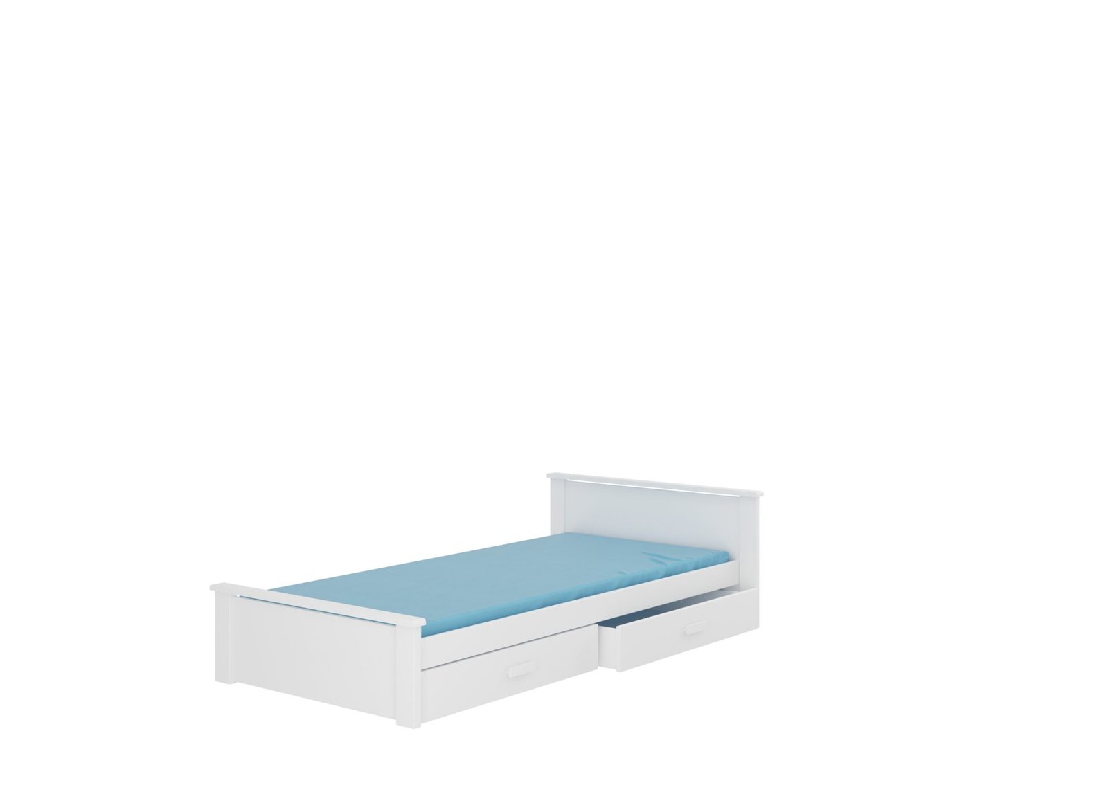 ALDEX bed 180x80 white ADRK