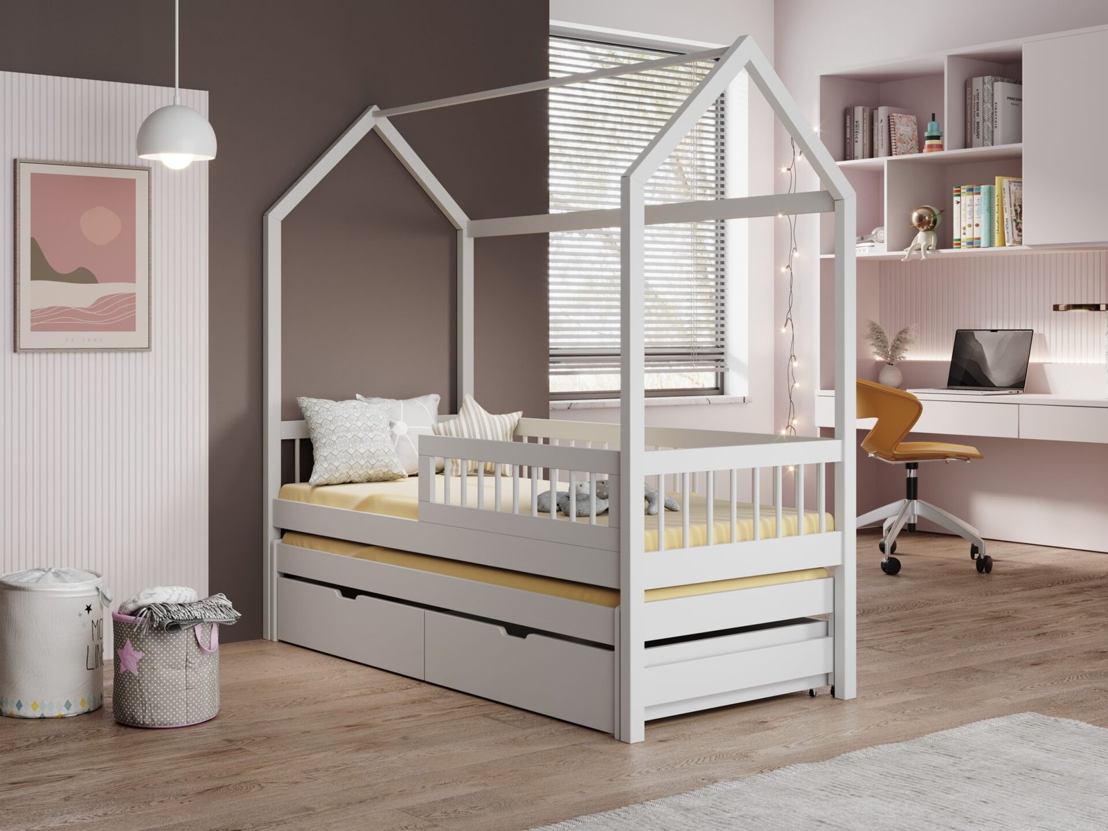 Artes cabin bed, white, ADRK - Image 2