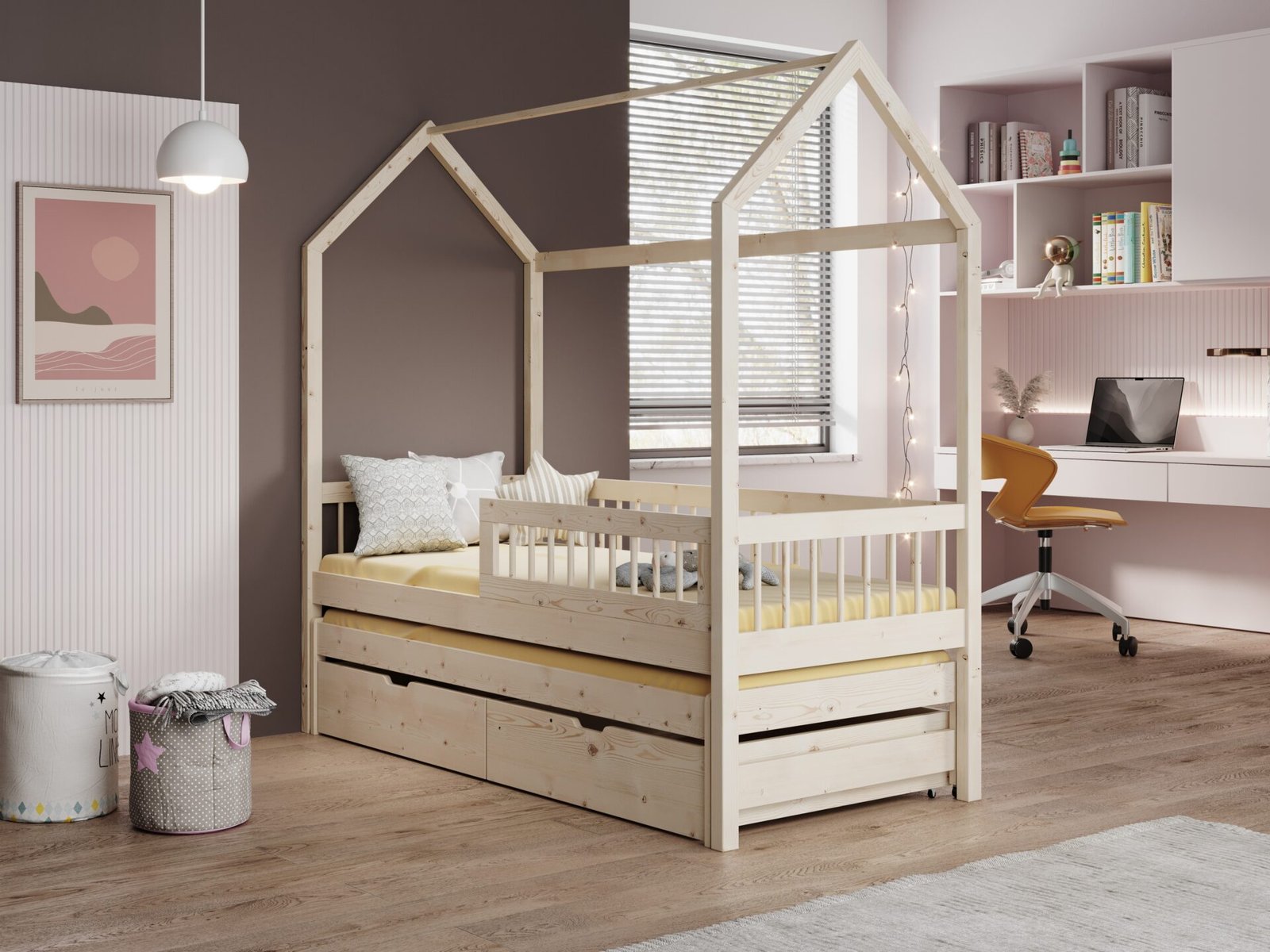 Artes Cottage bed with ADRK pine mattress - Image 2