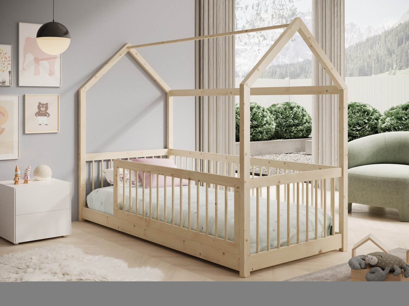 Beautiful Pine Cottage bed ADRK - Image 2