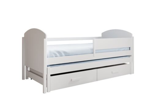 Olen 200×90 children’s bed for two people, white, ADRK