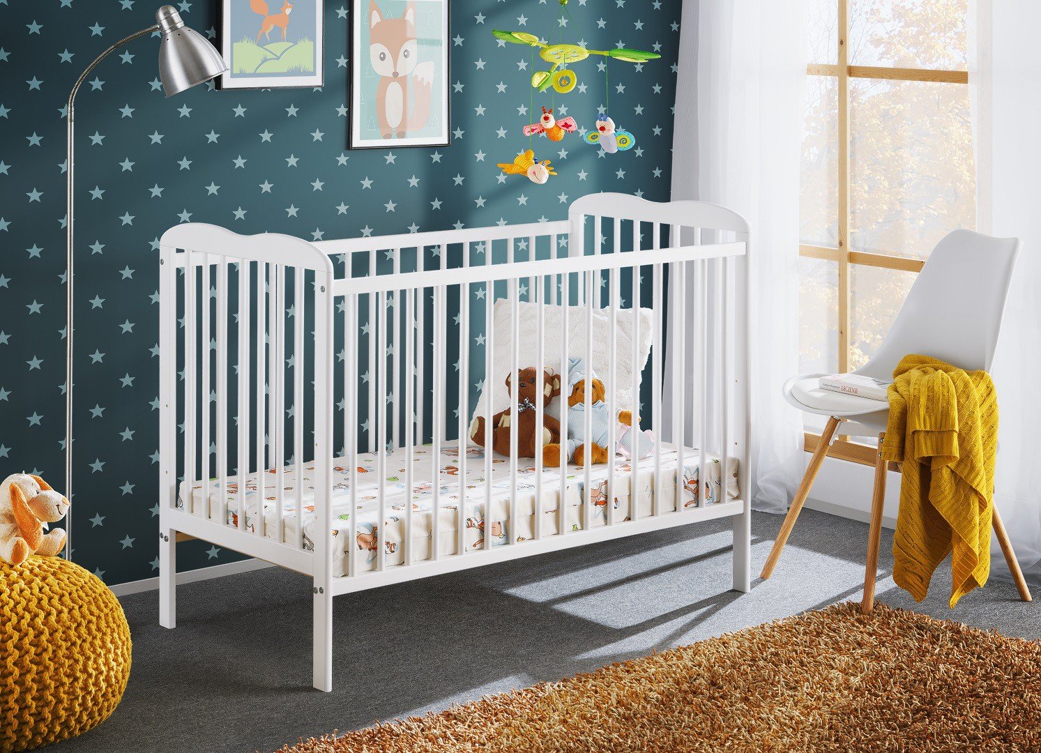 Ala II children's bed with ASM mattress