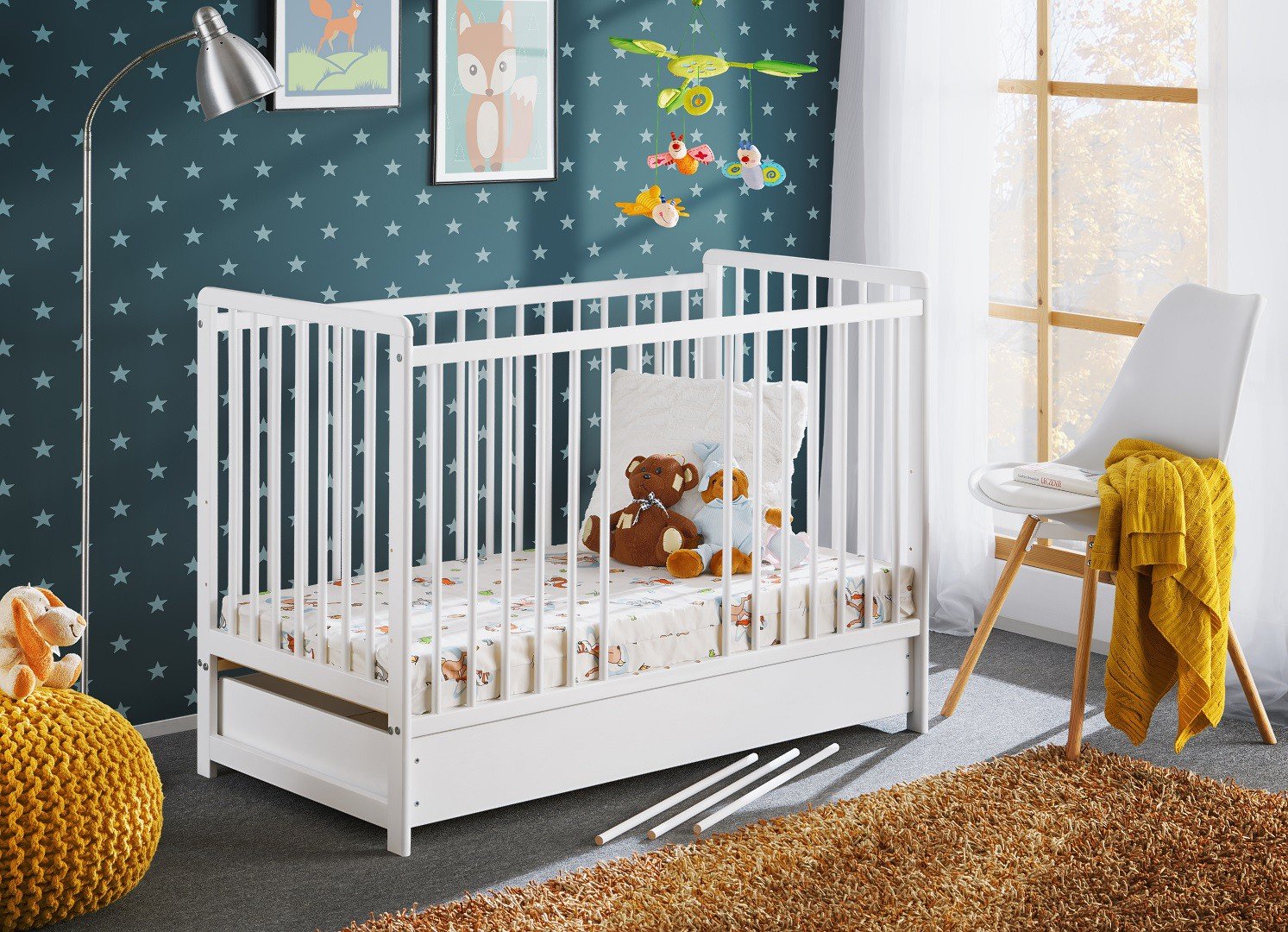 Cypi II Plus children's bed with ASM mattress - Image 2