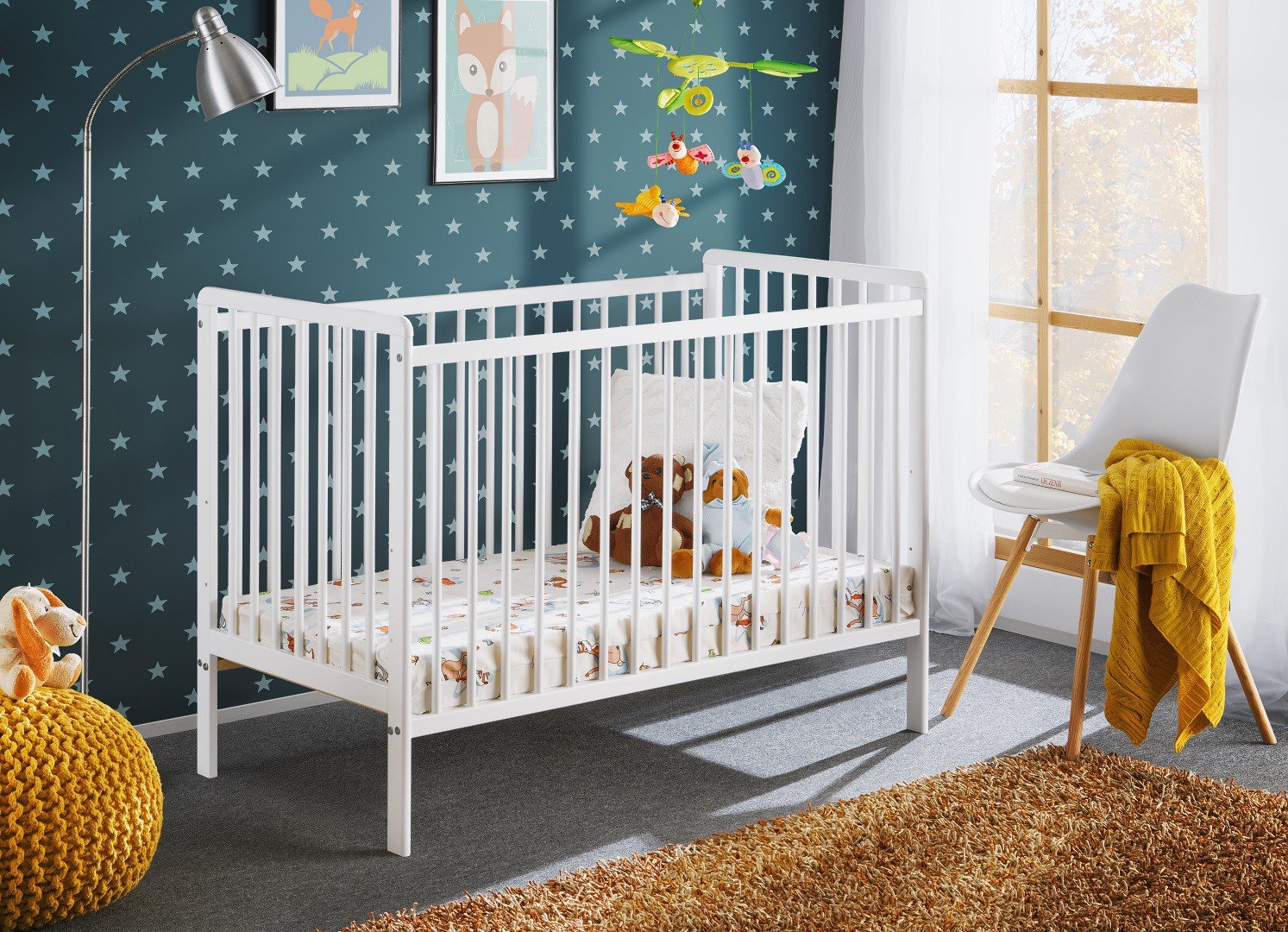 Children's bed "Cypi II" with ASM mattress