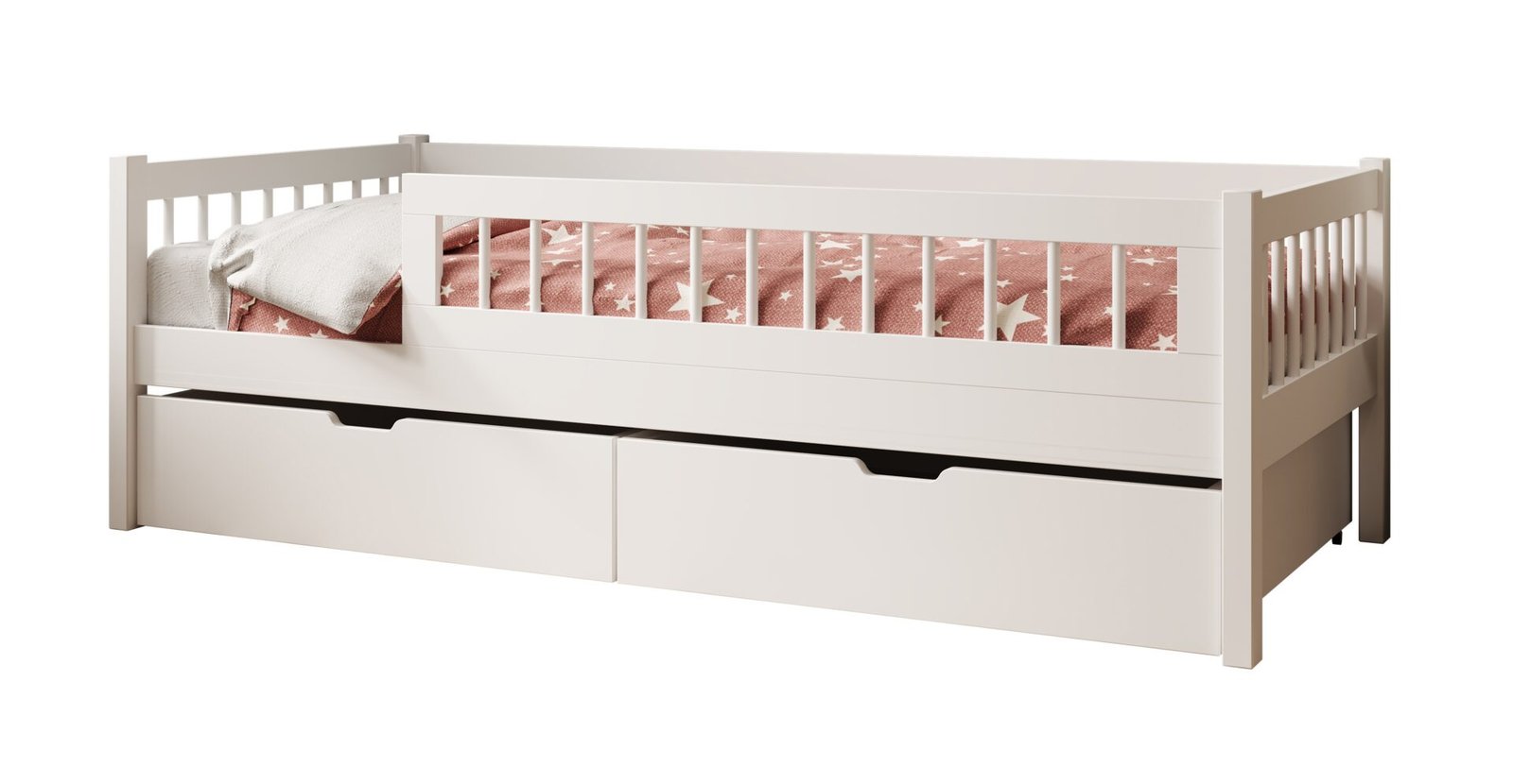 Flora white ADRK children's bed