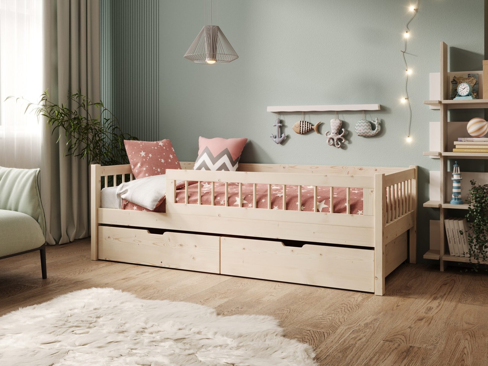 Flora Pine ADRK children's bed - Image 2