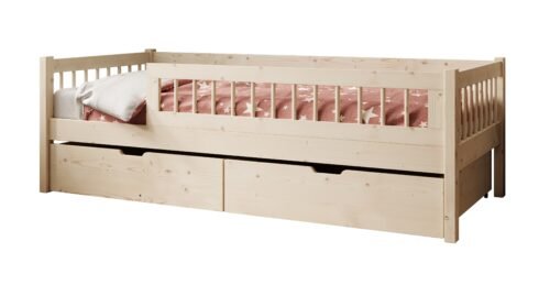 Children’s bed “Flora” with pine and ADRK mattress