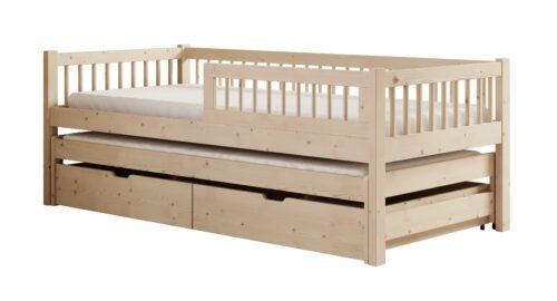 Orio children’s bed with pine ADRK mattress