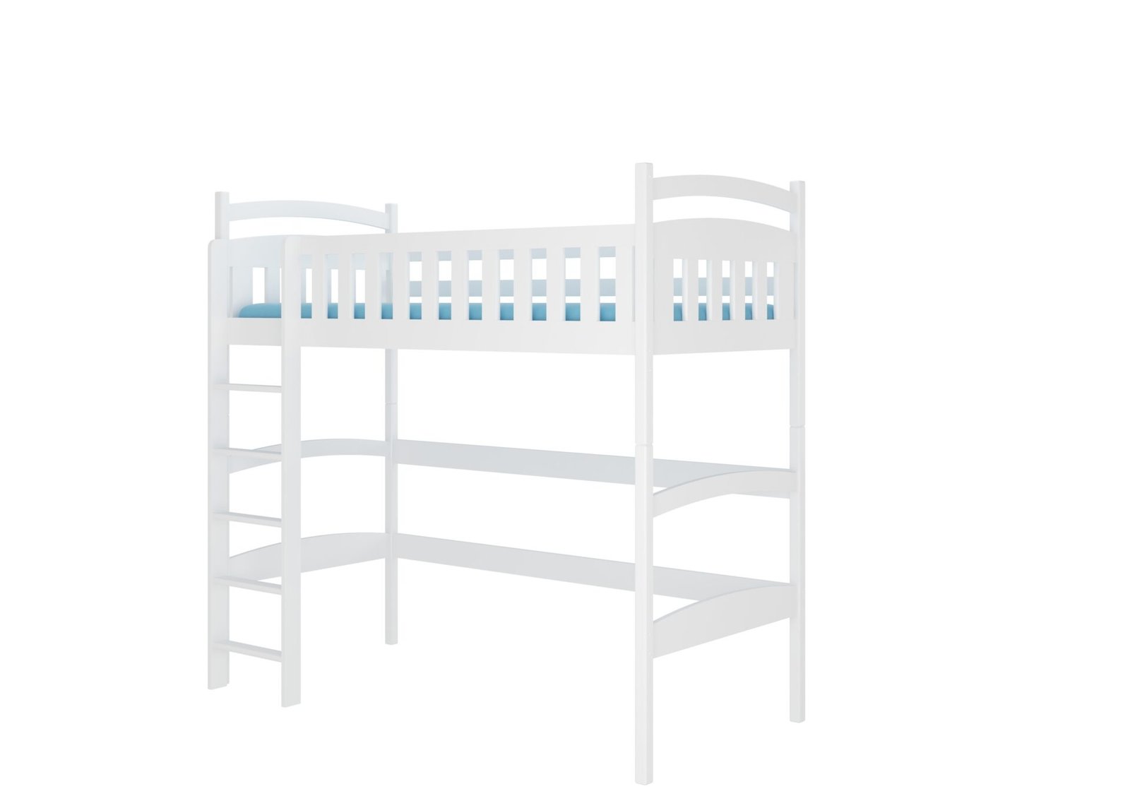 Bunk bed with mattress MIAGO 200x90 white ADRK