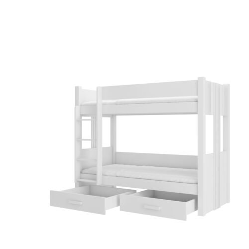 ARTA bunk bed, 200×90, white, ADRK