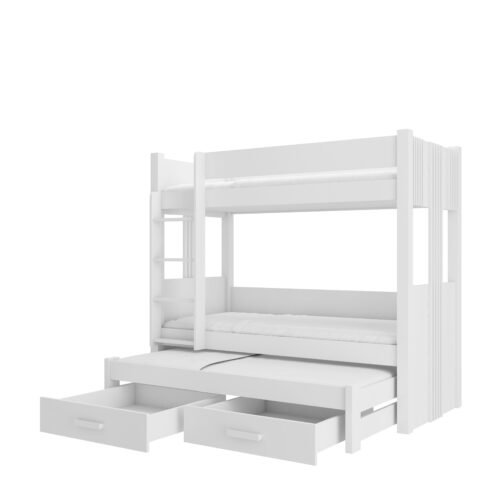ARTEMA triple bunk bed 200×90 white ADRK