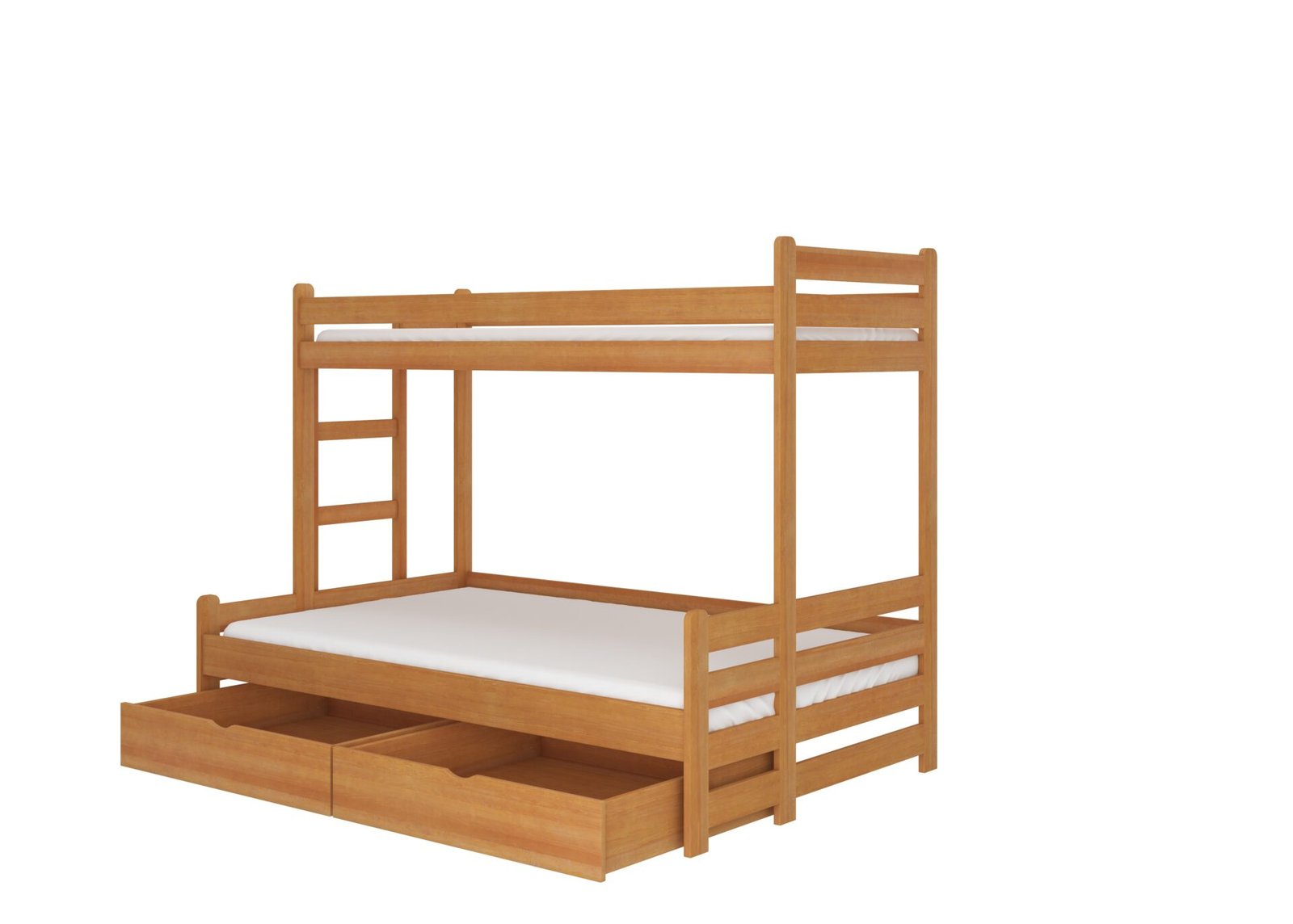 BENITO 3-person bunk bed 200x80 Alder ADRK