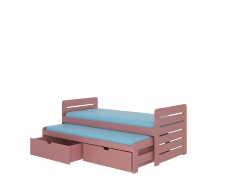 TOMI double bed 180×80 pine ADRK