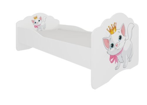 Bed with mattress CASIMO CAT 160×80 white ADRK