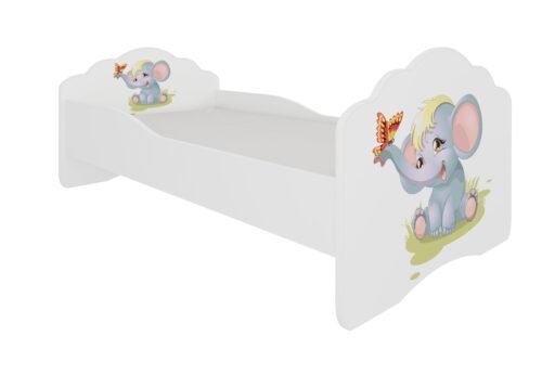 Bed with mattress CASIMO ELEPHANT 160×80 white ADRK