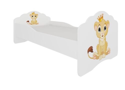 Bed with mattress CASIMO LION 160×80 white ADRK