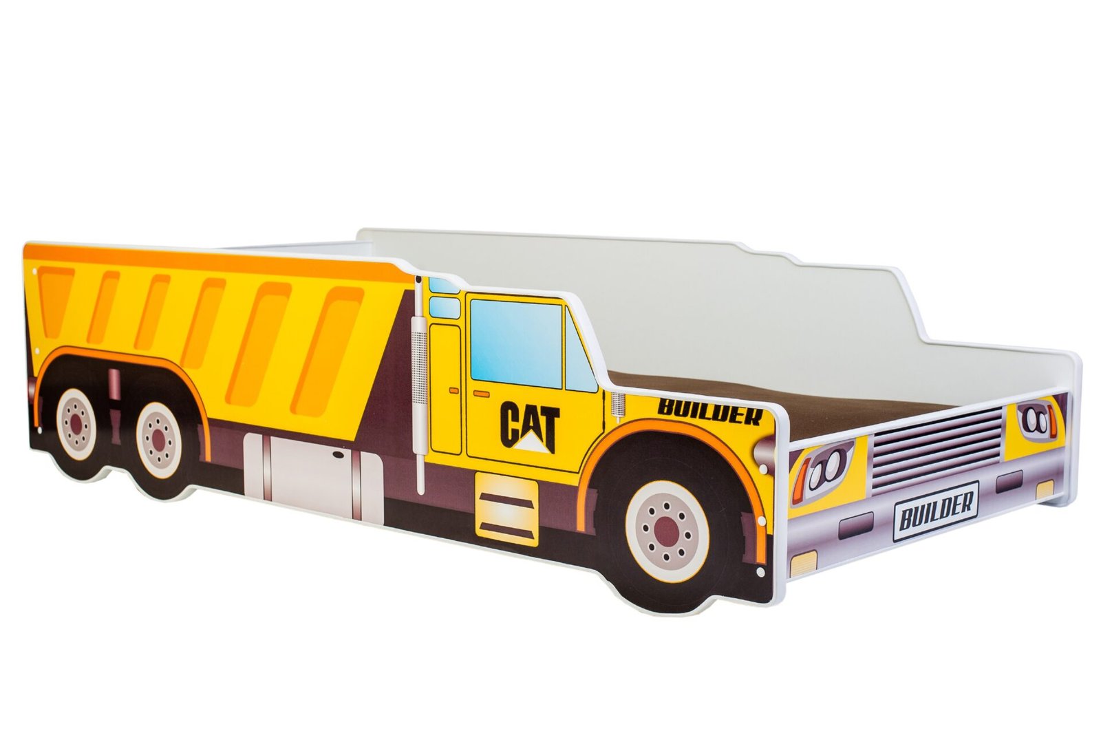 Bed with mattress CONSTRUCTION CAR 160x80 ADRK
