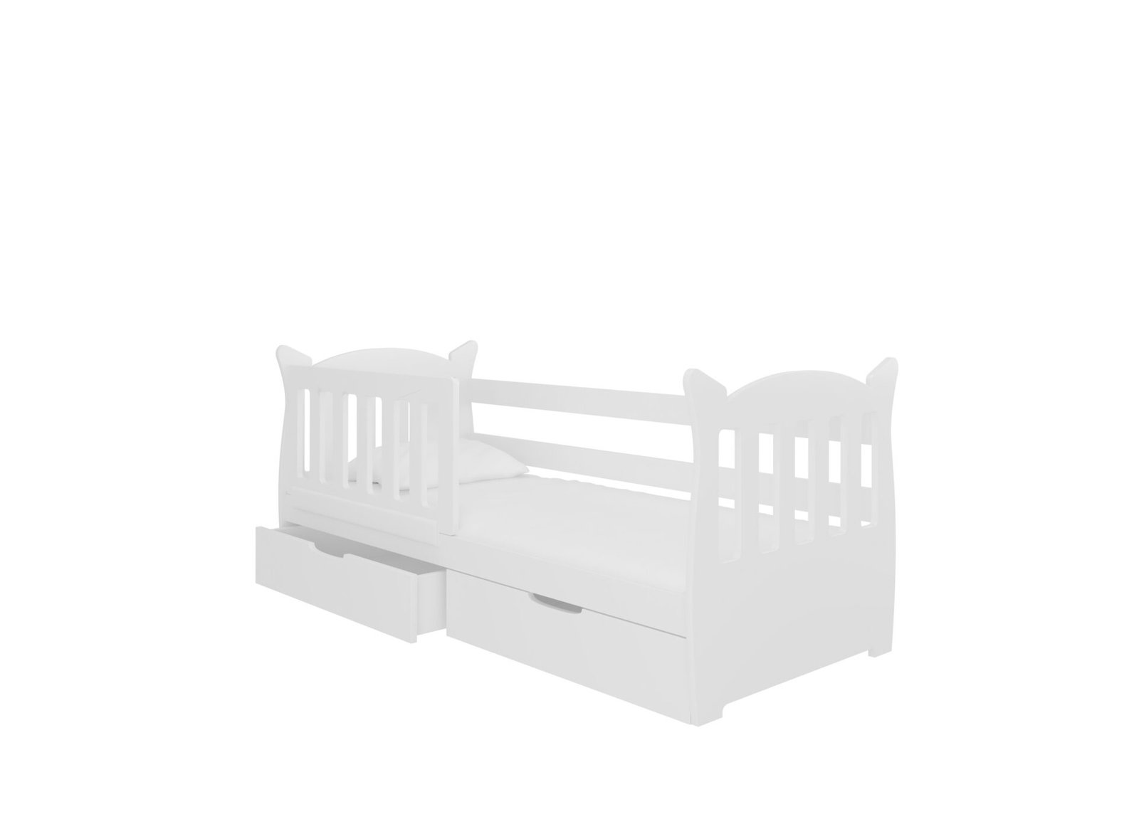 Bed with mattress LENA white ADRK