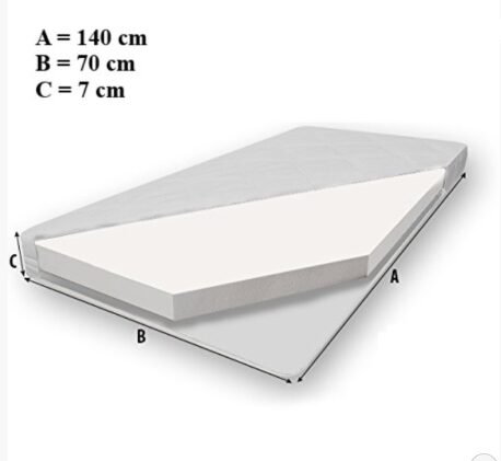 Bed with mattress SPIDER 140x70 red ADRK - Image 3