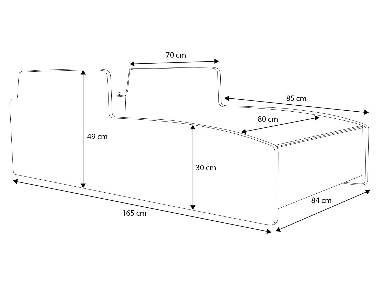 TRACTOR YELLOW 160x80 mattress-bed, yellow, ADRK - Image 4
