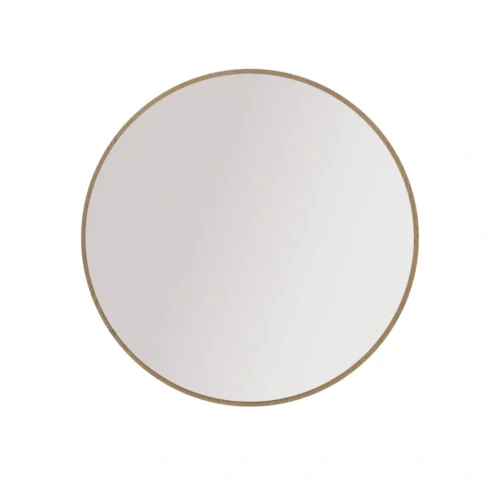 Round mirror 701 Oval cremona oak