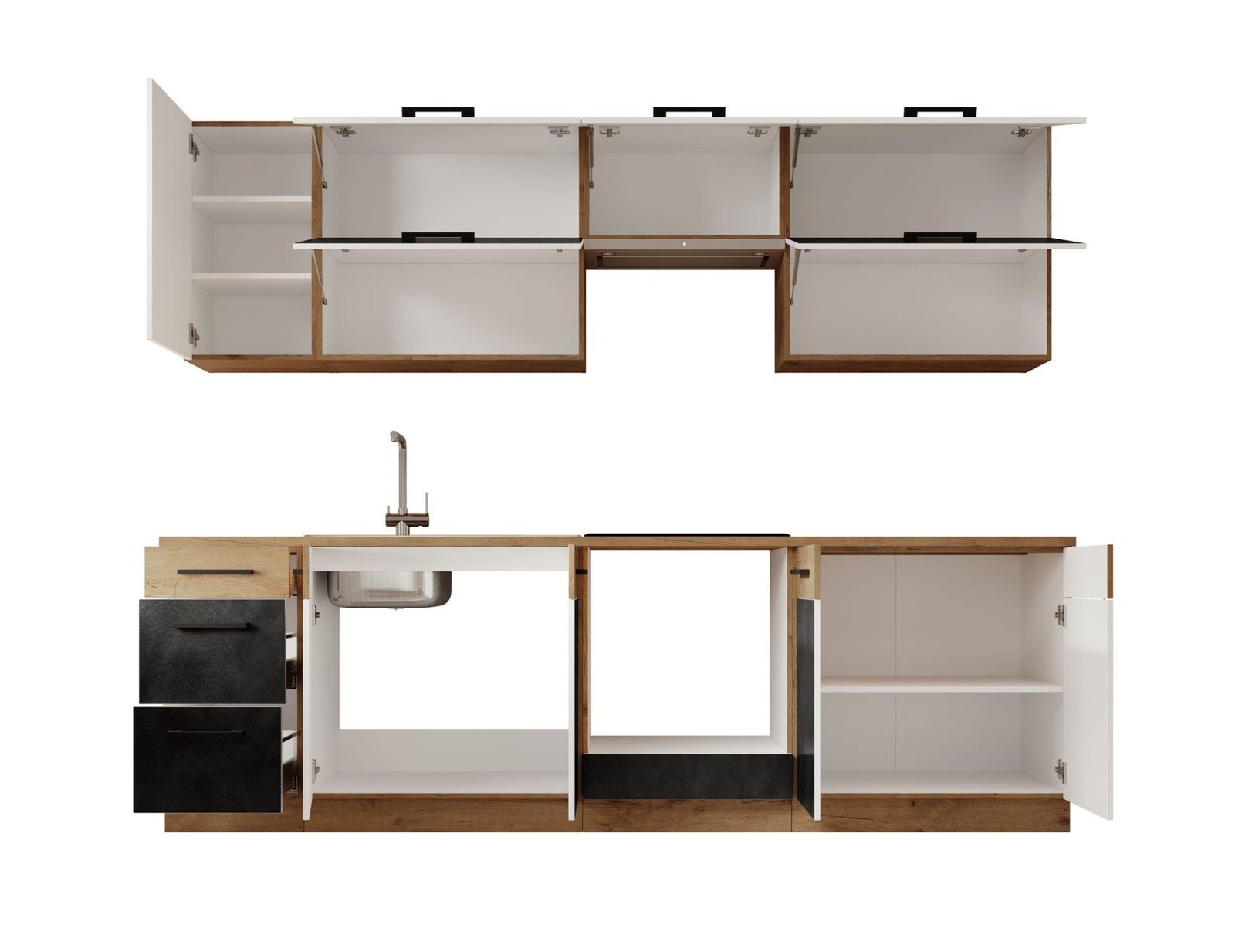 VIKA 260 Matera/Lancelot Oak ADRK Kitchen furniture - Image 3