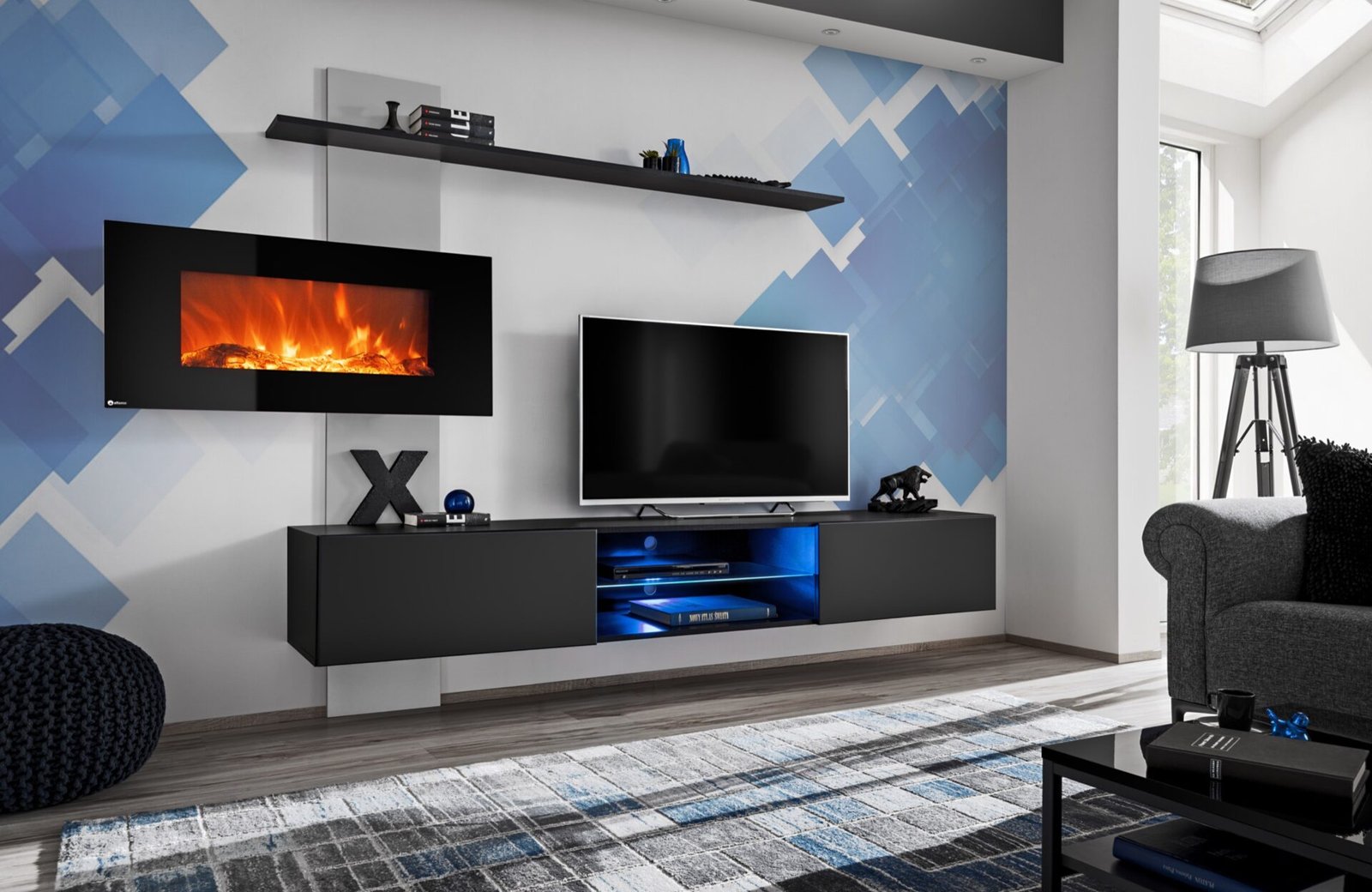 Flame ASM wall unit