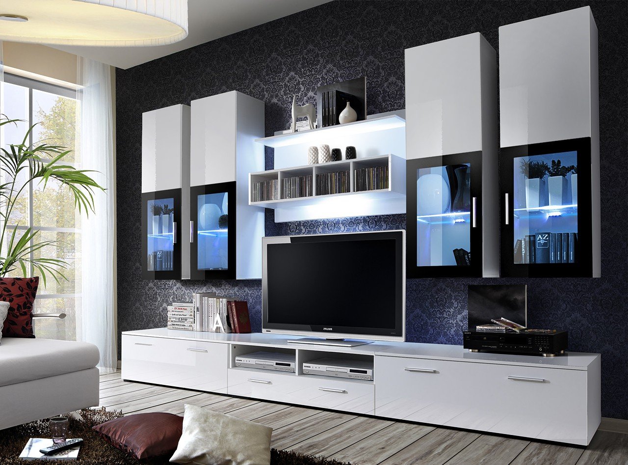 Lyra wall cabinet, white ASM