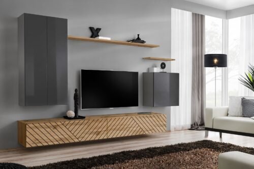Switch II wall unit graphite/Wotan ASM