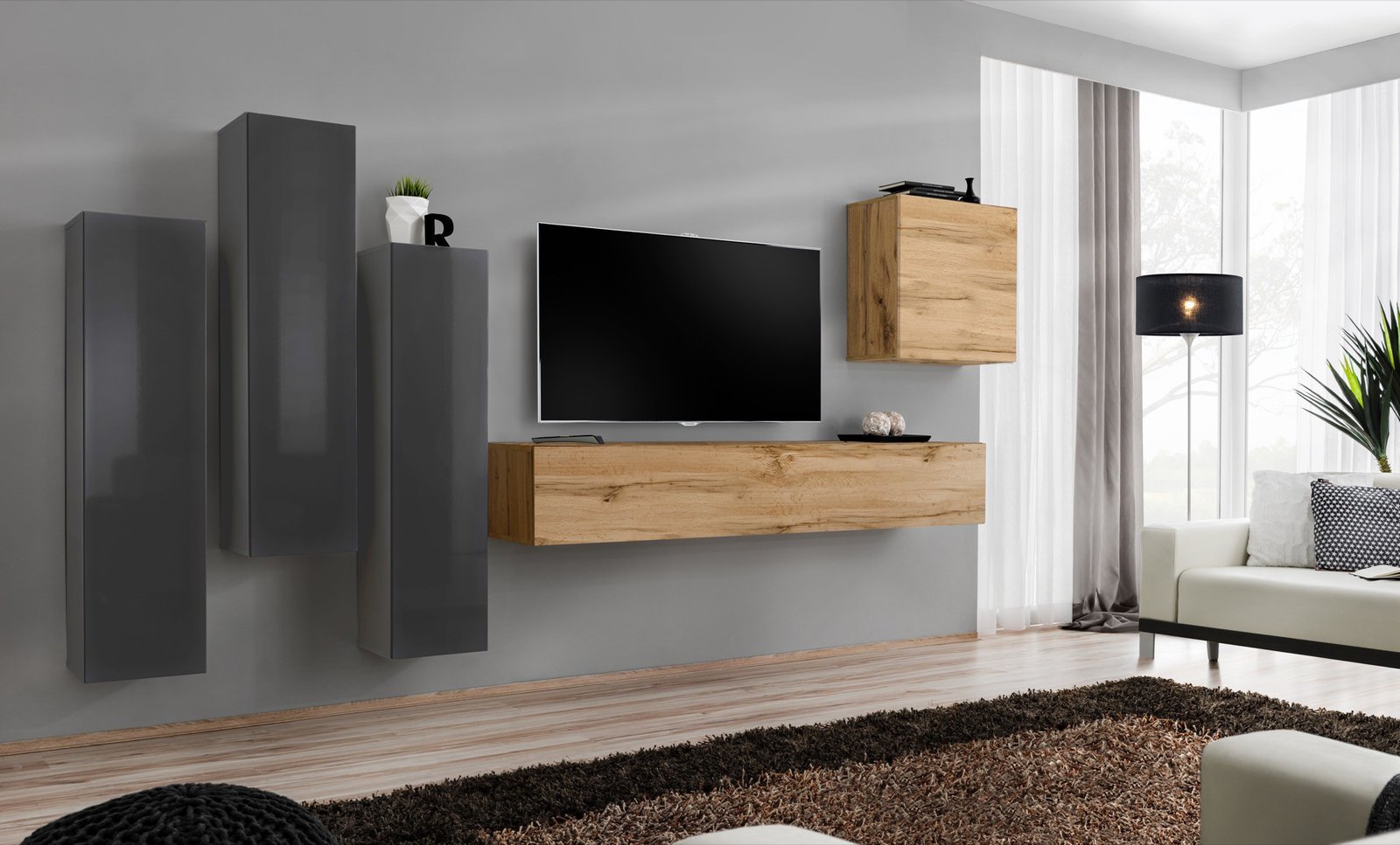 Switch III wall unit graphite/wotan SW3 ASM