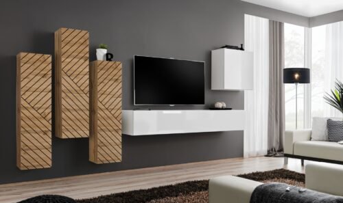 Switch III wall cabinet, white ASM