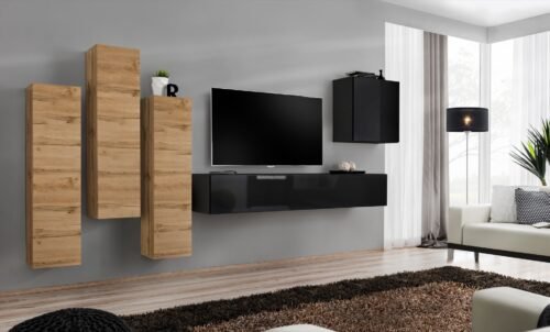 Switch III Wall Cabinet, Black SW3 ASM